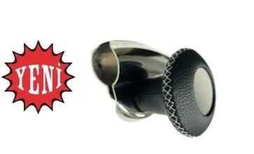 SAVORETTI Direksiyon Topuzu Siyah Deri