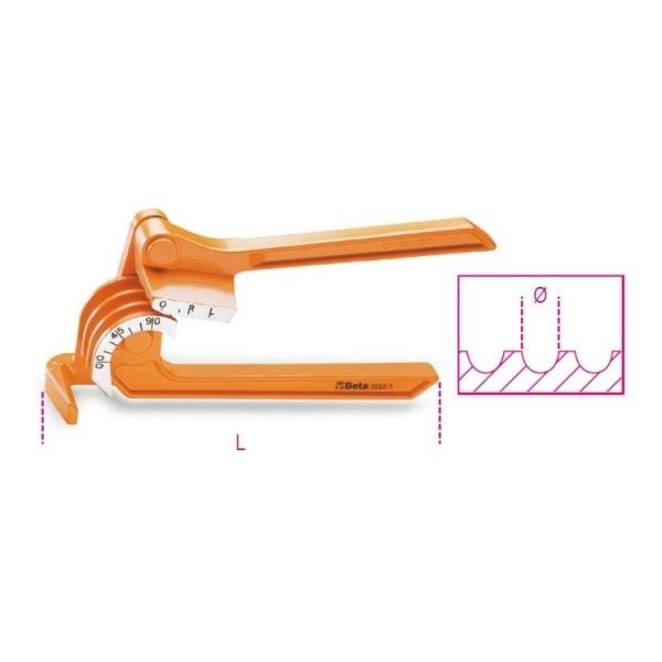 BETA Bakır Boru Bükme 1/4''-5/16''-3/8'' (388A/2 - 003880055)
