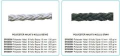DOLPHIN ROPE Polyester Halat 8 Kollu 16mm Beyaz