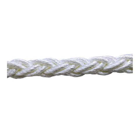 DOLPHIN ROPE Polyester Halat 8 Kollu 24mm Beyaz