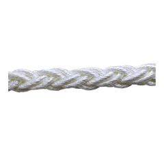 DOLPHIN ROPE Polyester Halat 8 Kollu 26mm Beyaz