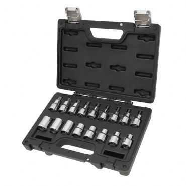 BETA EASY Dişi/Erkek Torx Lokma Takımı 1/2'' 17 Parça (923E-FTX/C17)