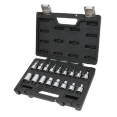 BETA EASY Dişi/Erkek Torx Lokma Takımı 1/2'' 17 Parça (923E-FTX/C17)