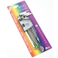 KNC Inox Bombeli Allen Seti 9 Parça  1.5-10mm